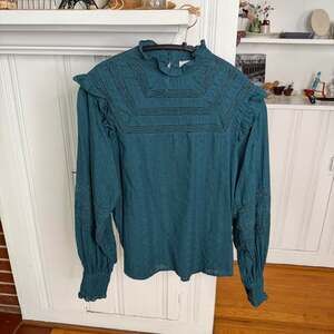 Frnch paris blouse in teal